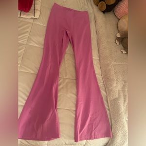 Pink All in Motion flare leggings size Medium
